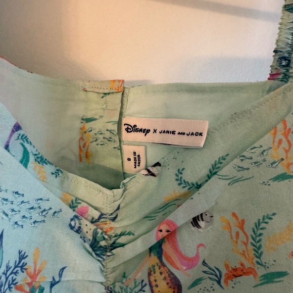 Girls size 8 Janie & Jack Disney Princess Mermaid Dress - Picture 5 of 5